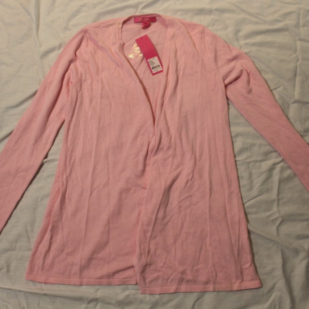 Lilly Pulitzer Pink Cardigan
